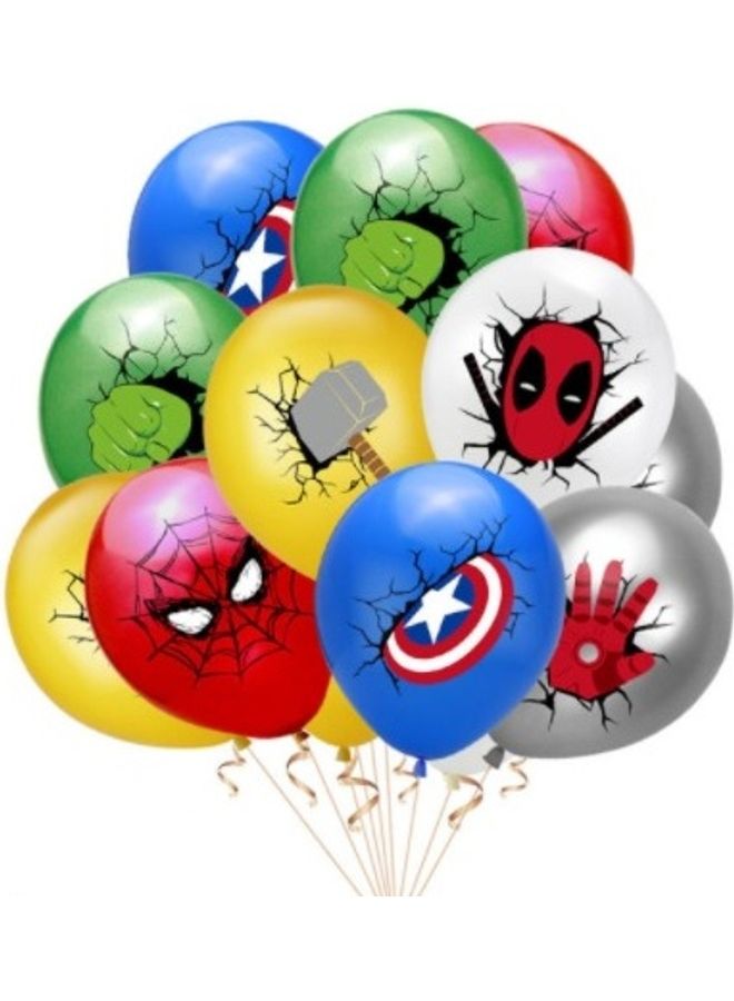 Tamona 12-Piece Avengers Balloons 