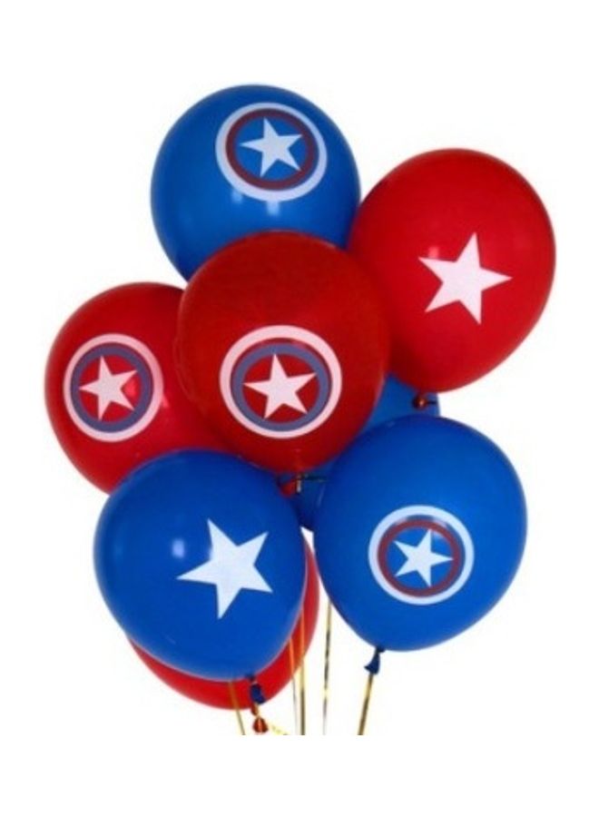Tamona 10-Piece Captain America Balloons