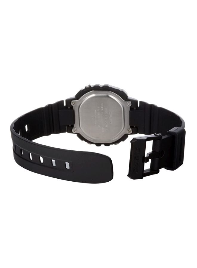 كاسيو ساعة رقمية الوميناتور LA-20WH-1ADF - 35 مم - أسود للنساء - Image 2