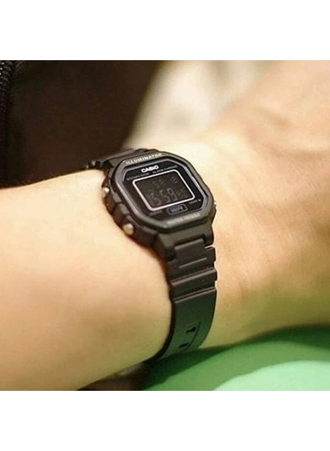 كاسيو ساعة رقمية الوميناتور LA-20WH-1ADF - 35 مم - أسود للنساء - Image 5