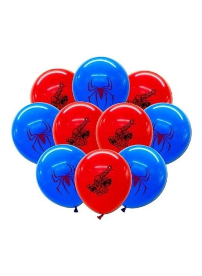 Tamona 10-Piece Spiderman Birthday Balloons
