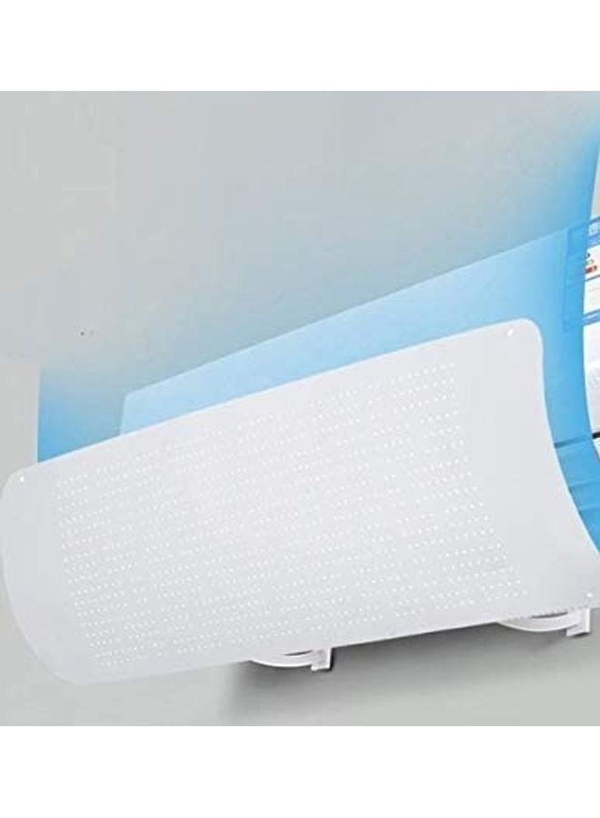 XiuWoo Air Conditioner Wind Deflector Anti Direct Blowing Baffle J1 White  - Image 1