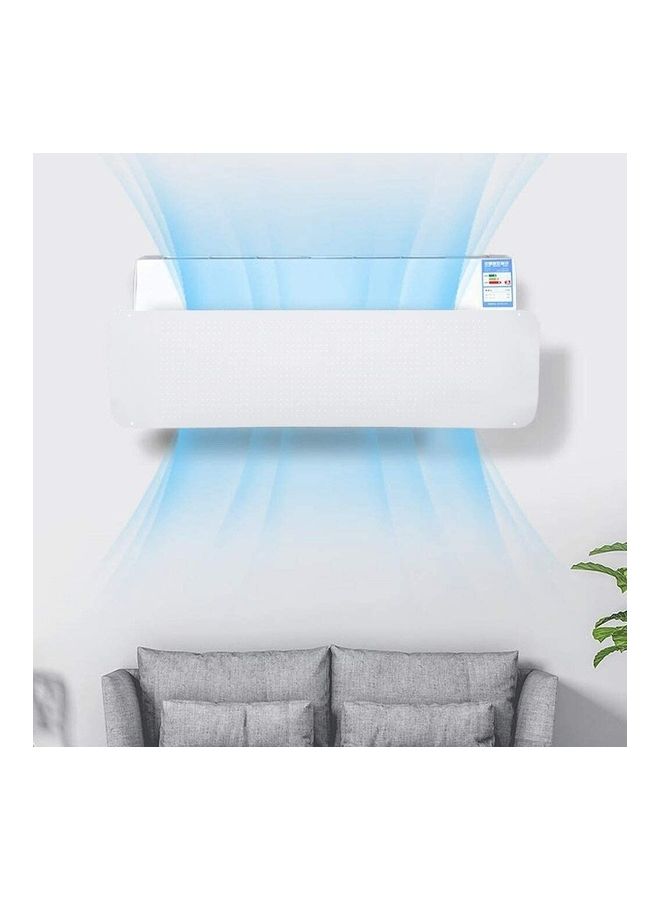 XiuWoo Air Conditioner Wind Deflector Anti Direct Blowing Baffle J1 White  - Image 2