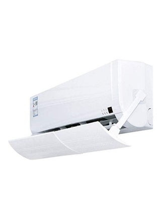 Adjustable Air Conditioner Wind Deflector Anti Direct Blowing Baffle J87 White - v1622454721/N47863643A_1