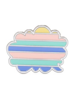 kipling Stripy Cloud Bag Pin Multicolour  - Image 1
