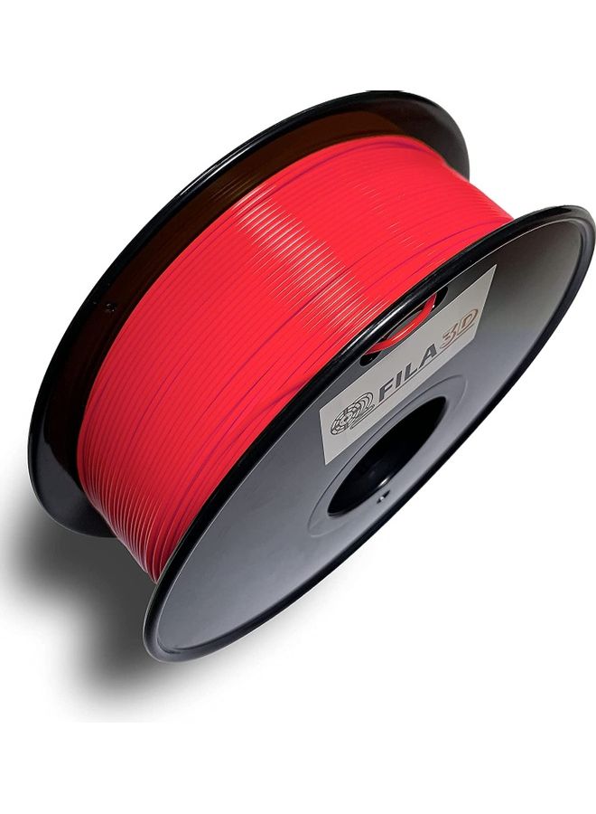 Rubber 3D Printer Filament 1.75 mm Red