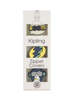 kipling 3-Piece Character Zip Puller Set Multicolour  - Image 2