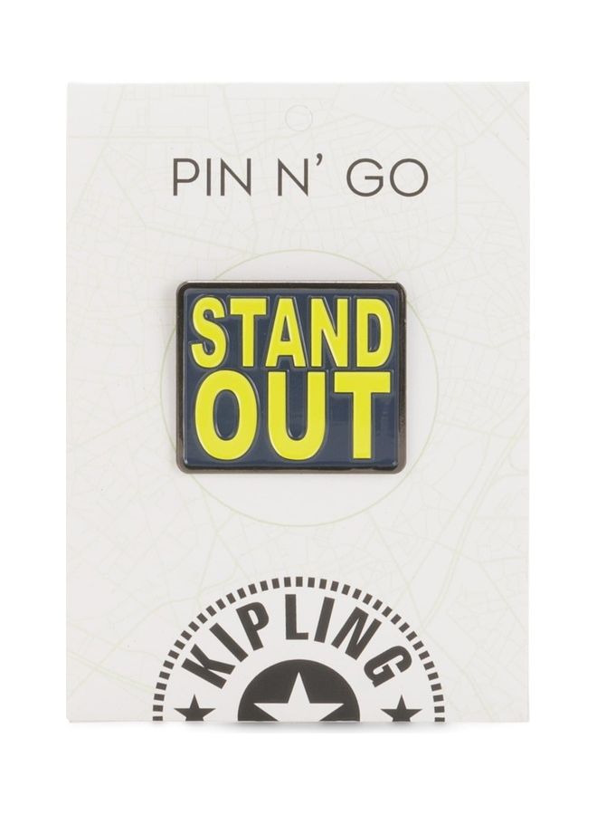 kipling Stand Out Push Pin Yellow/Blue  - Image 2