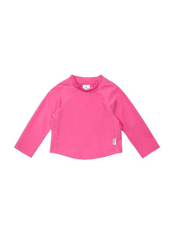 green sprouts - Long Sleeve Rashguard Shirt - Pink 40x40x2cm - Image 1
