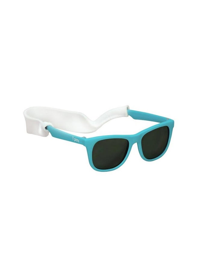 green sprouts UV Protection Baby Sunglasses - Aqua - Image 1