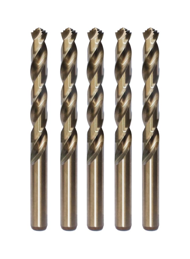 DEWALT 5-Piece HSS Drill Bit Set Silver 11x142mm  - Image 1