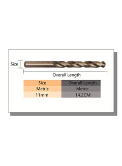 DEWALT 5-Piece HSS Drill Bit Set Silver 11x142mm  - Image 4