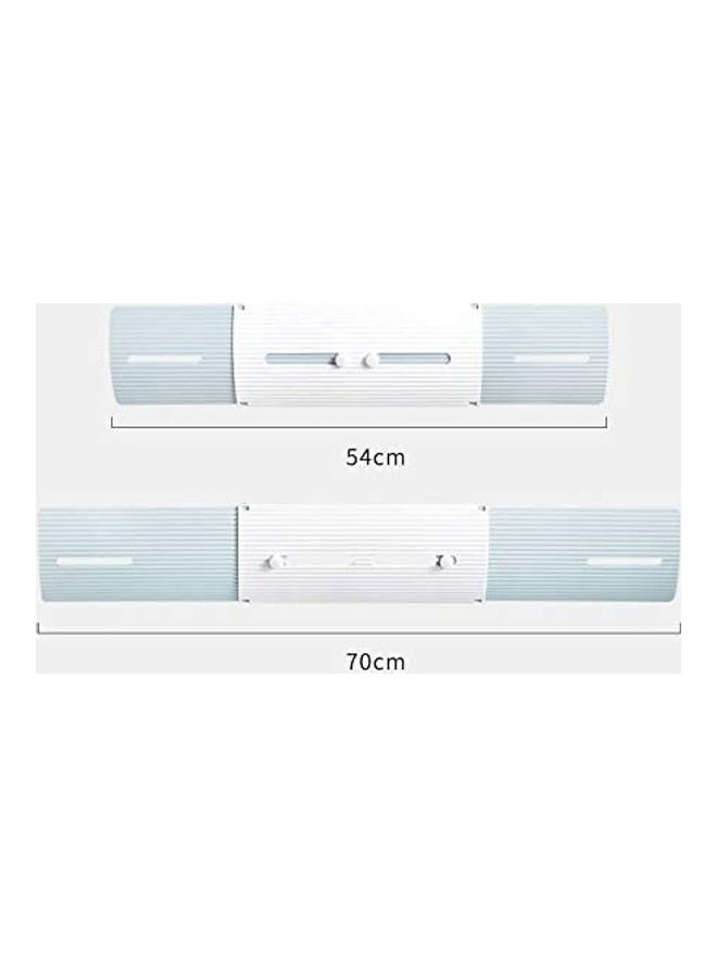 XiuWoo Anti Direct Blowing Adjustable Air Conditioner Deflector J183 White  - Image 3