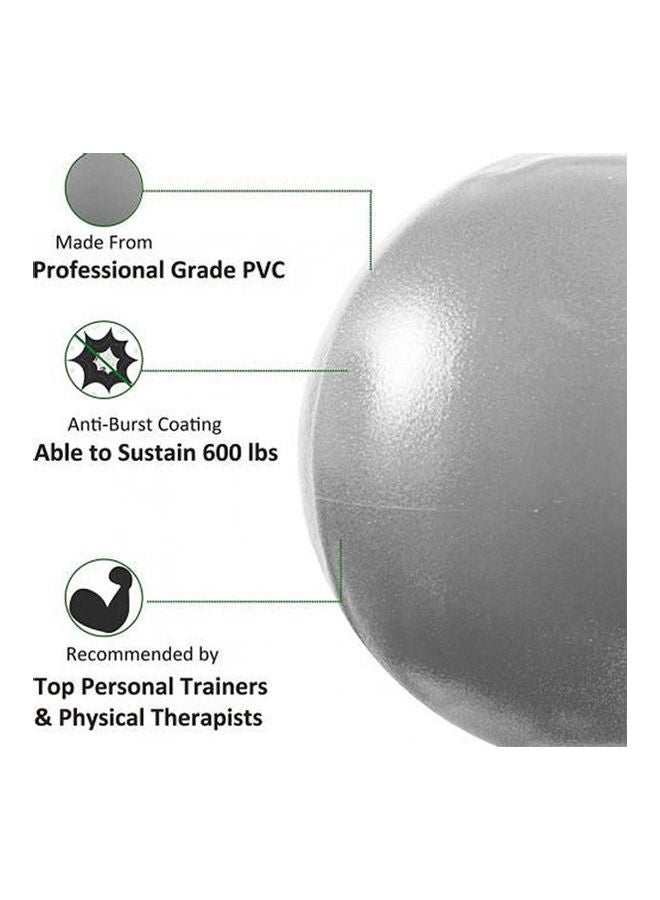 Small Exercise Ball For Stability - Pilates - Yoga And Physical Therapy 25cm