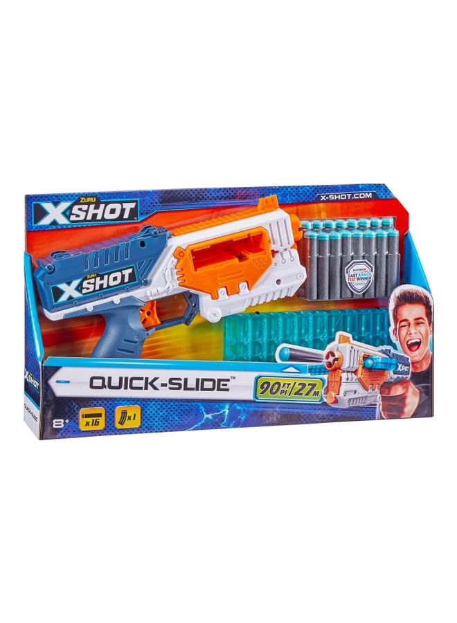 x_shot لعبة كويك سلايد فاخرة من 16 سهماً - Image 1