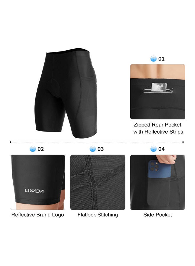LIXADA Men Cycling Breathable Quick Dry Padded Shorts S - Image 5