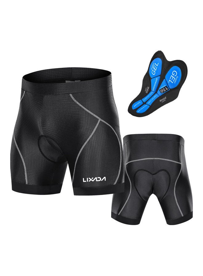 LIXADA Men 3D Padded Leg Grips Bicycle Shorts L  - Image 1