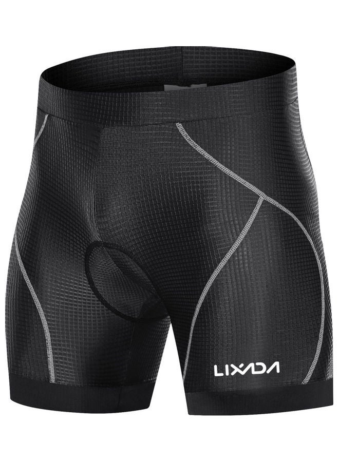 LIXADA Men 3D Padded Leg Grips Bicycle Shorts L  - Image 5