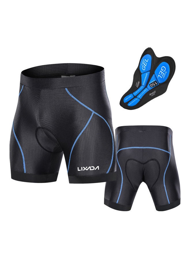LIXADA Men 3D Padded Leg Grips Bicycle Shorts M  - Image 1