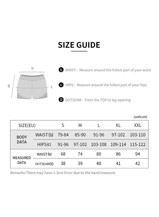 LIXADA - Men 2 in 1 Quick Drying Breathable Jogging Shorts M - Image 1