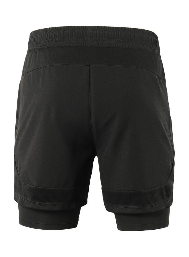 LIXADA - Men 2 in 1 Quick Drying Breathable Jogging Shorts XL - Image 1