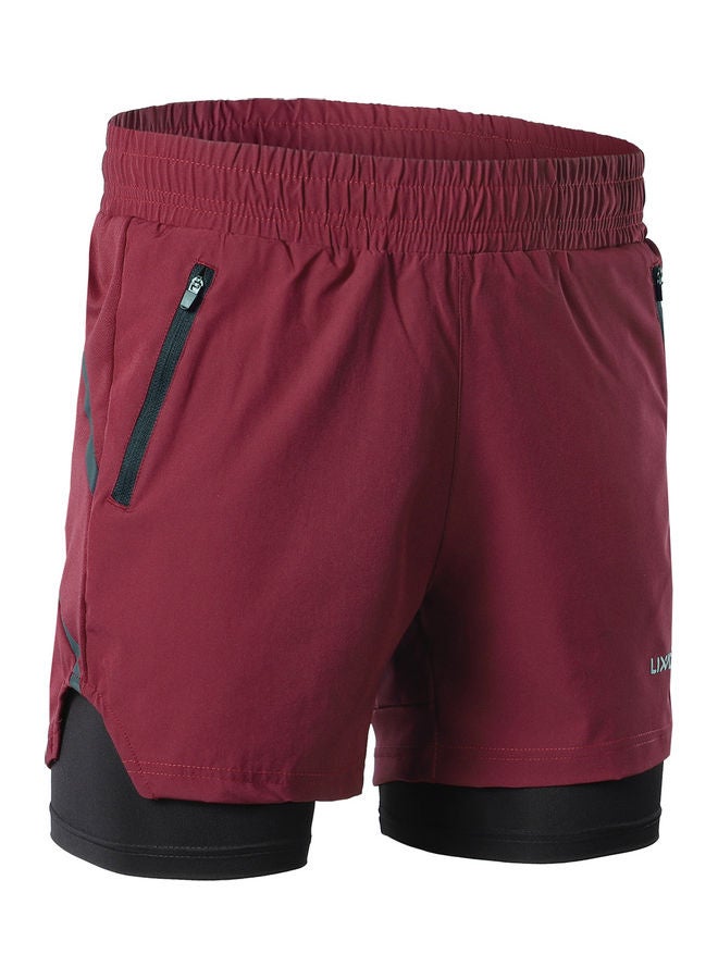 LIXADA - Men 2 in 1 Quick Drying Breathable Jogging Shorts XXL - Image 1