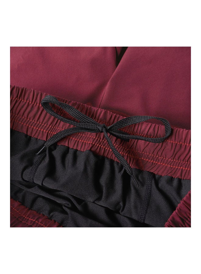 LIXADA - Men 2 in 1 Quick Drying Breathable Jogging Shorts M - Image 1