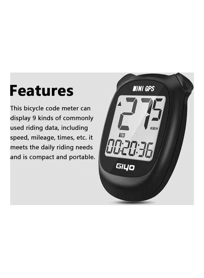 Giyo Wireless Bicycle Speedometer  - Image 4