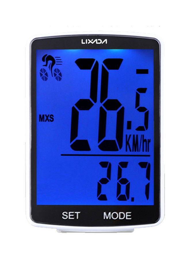 LIXADA - Wireless Multi Functional LCD Screen Speedometer - Image 1