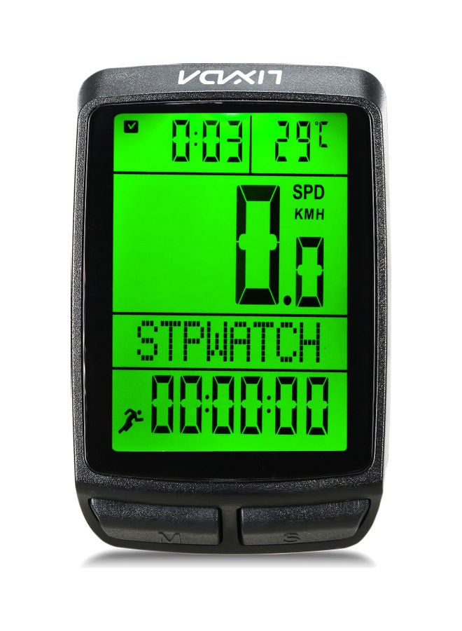 LIXADA Wireless Multi Functional LCD Screen Speedometer  - Image 1