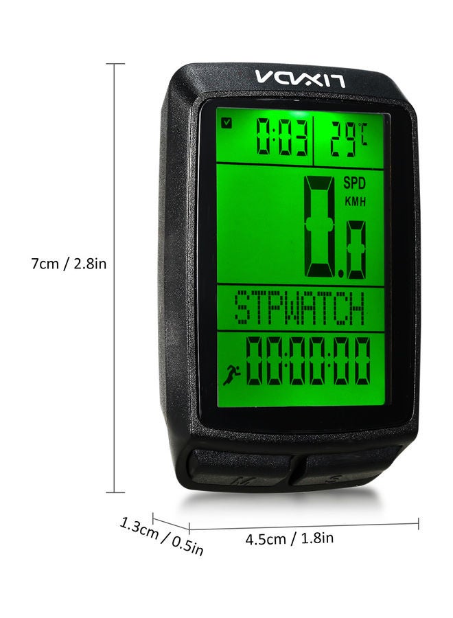 LIXADA Wireless Multi Functional LCD Screen Speedometer  - Image 3