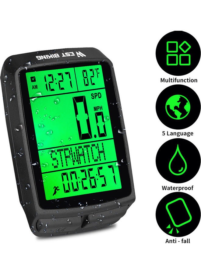 WEST BIKING - Wireless Bicycle Speedometer - Image 1