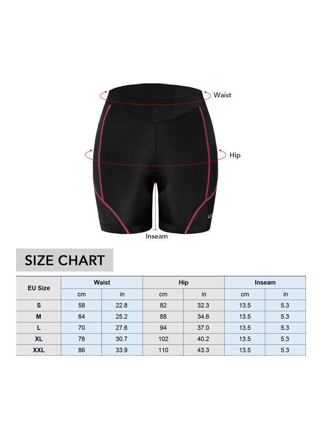 LIXADA Women 3D Padded Underwear Cycling Shorts L - Image 2