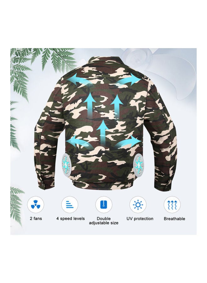 Generic UV Resistant Cooling Cycling Jacket With Fan S  - Image 3