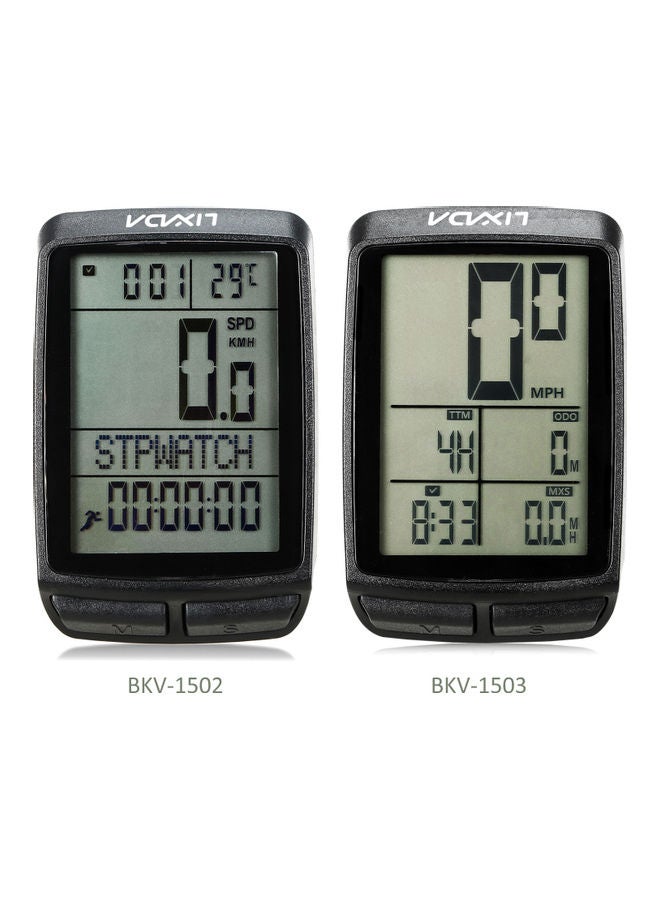 LIXADA - Wireless Multi Functional LCD Screen Speedometer - Image 1