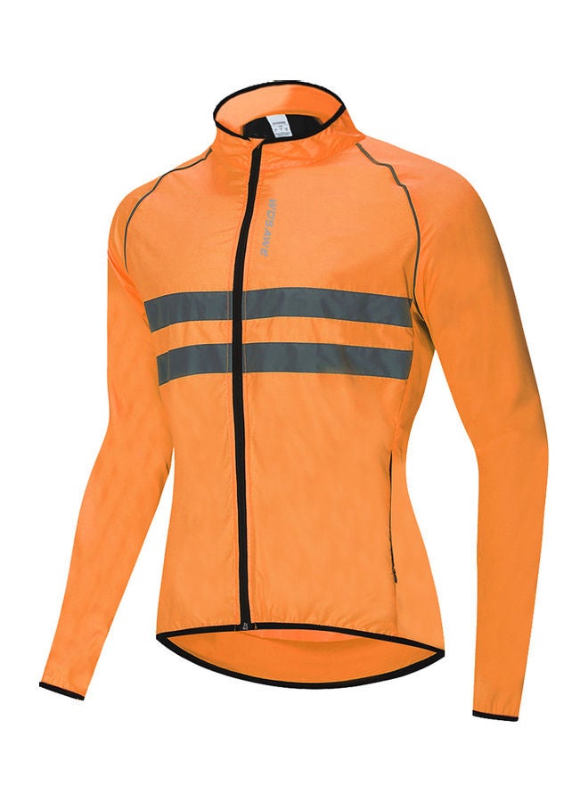 WOSAWE - Reflective Long Sleeve Bicycle Jersey - Image 1