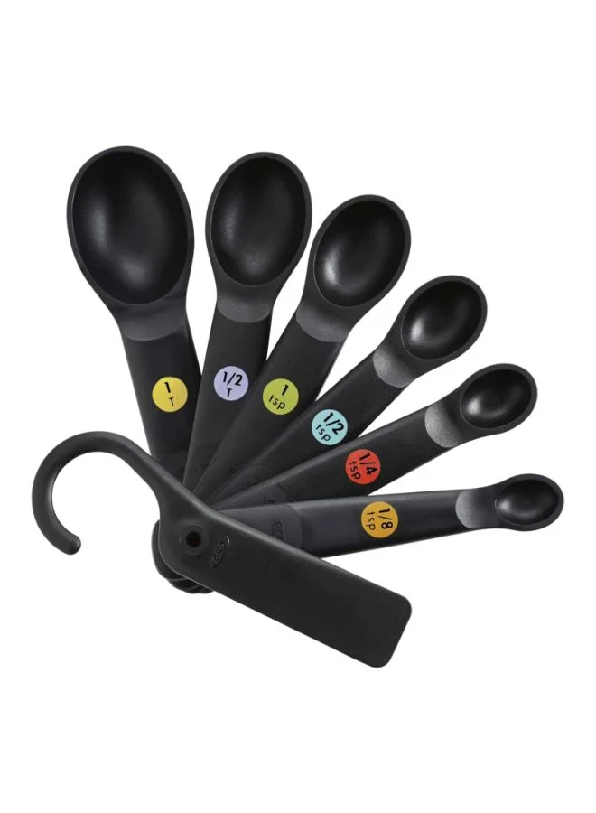 OXO Measuring Spoons Black/Red/Yellow