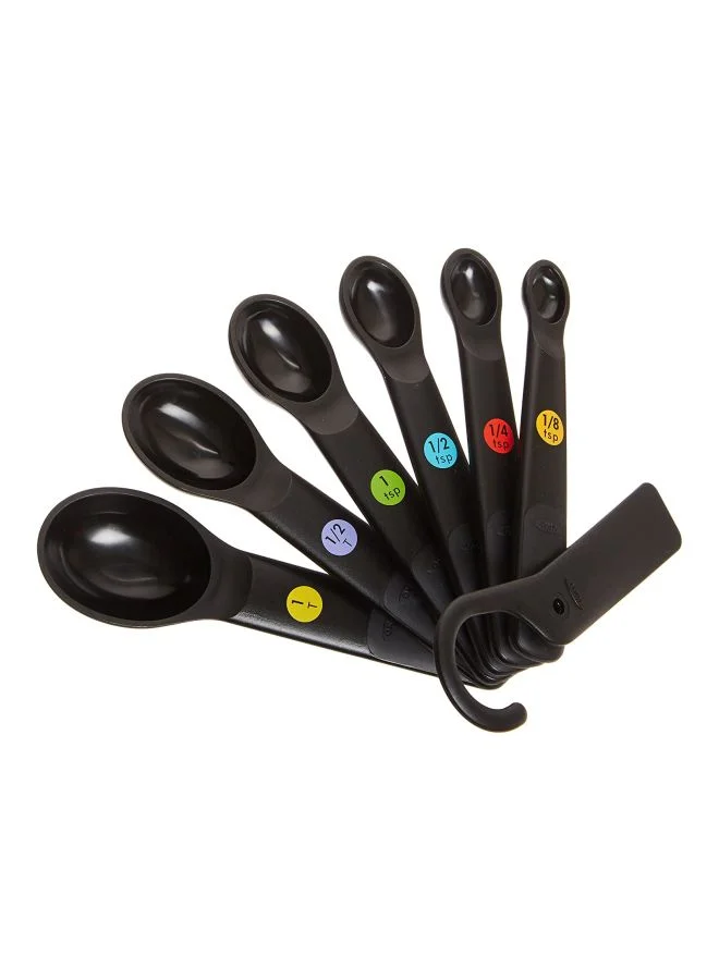 OXO Measuring Spoons Black/Red/Yellow