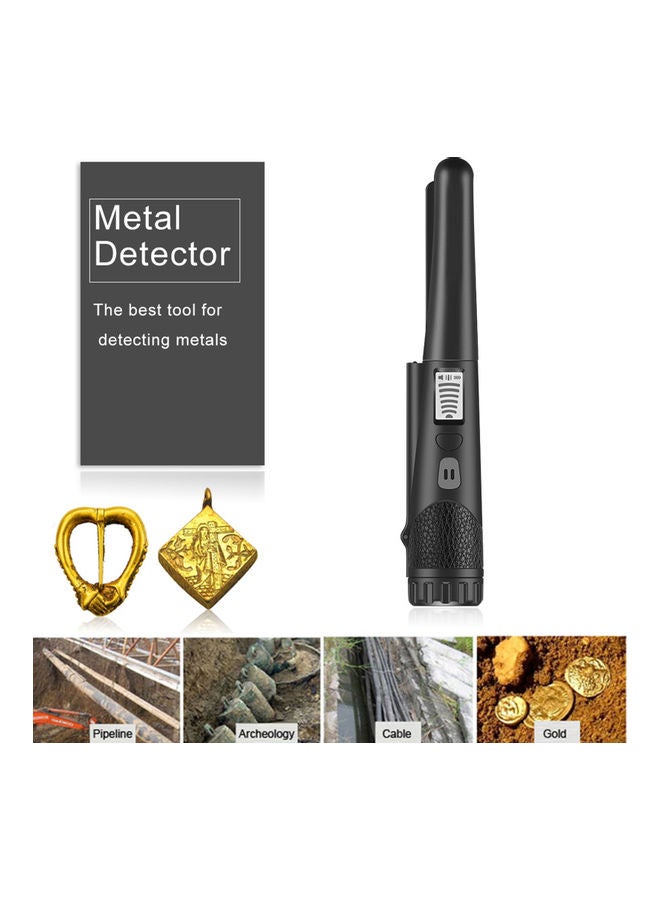 Generic - LCD Handheld Metal Detector Black - Image 1