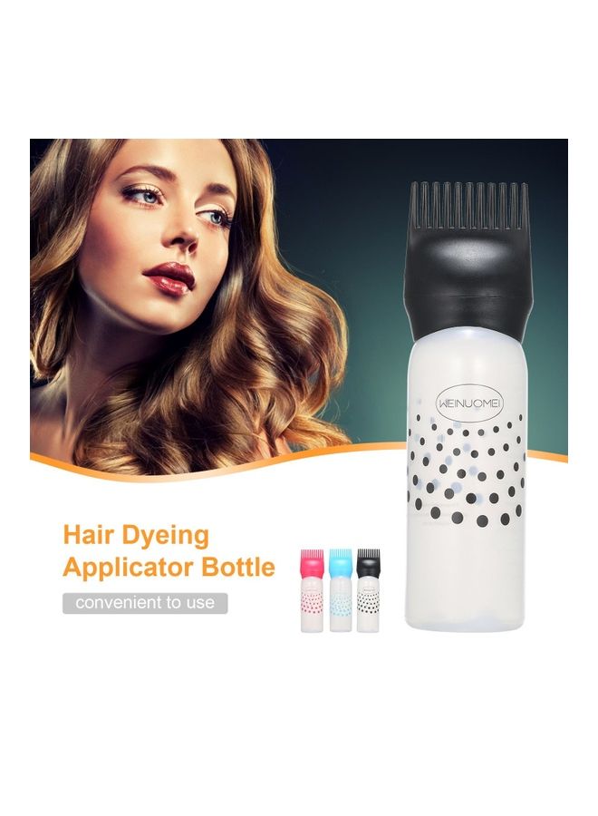 Generic 3-Piece Hair Dye Color Bottle With Applicator Brush Multicolour 4.7x16.6x4.5cm - Image 2