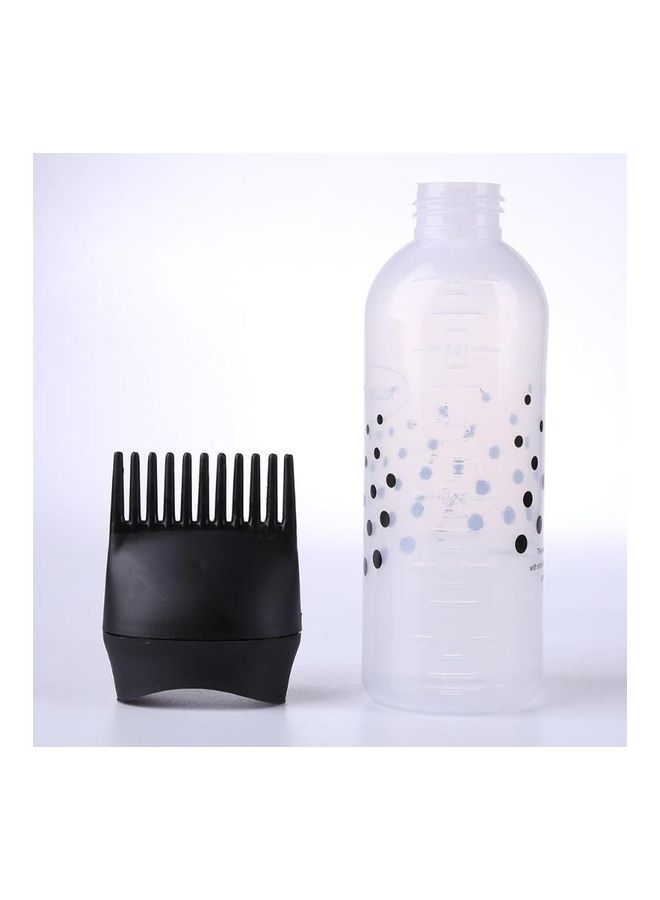 Generic 3-Piece Hair Dye Color Bottle With Applicator Brush Multicolour 4.7x16.6x4.5cm - Image 3