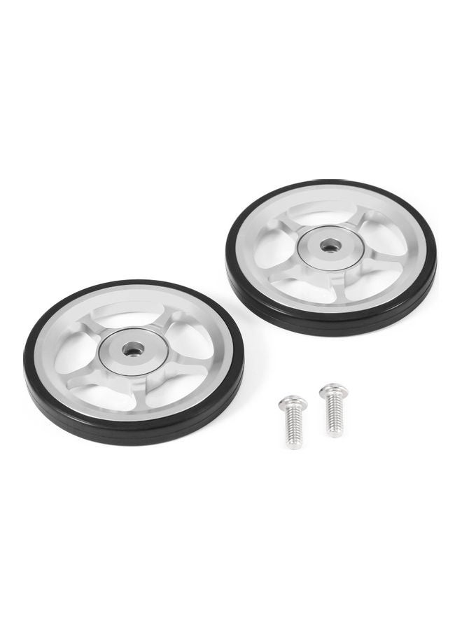 LIXADA 2-Piece Aluminum Alloy Folding Bicycle CNC Ultralight Wheel and M6 Mount Bolts - Image 4