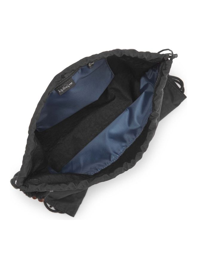 kipling Supertaboo Drawstring Fashion Backpack Black - Image 3