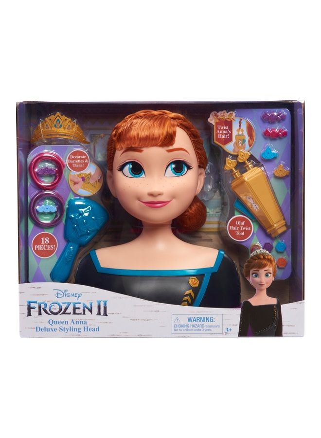 Disney Princess Disney Frozen 2 Deluxe Anna Styling Head - Image 1