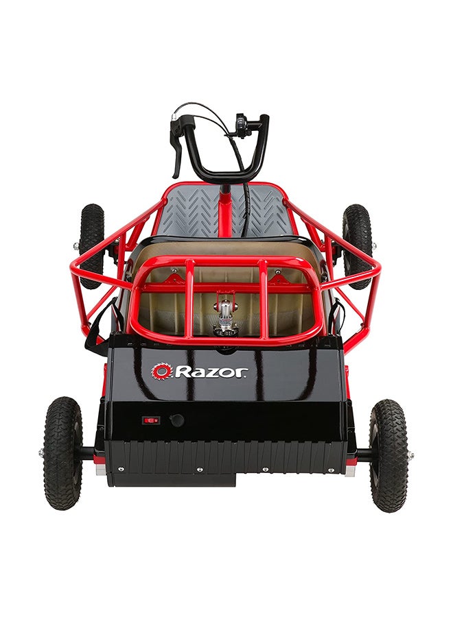 Razor Razor Dune Buggy-Electric Ride-on, Up to 9 mph (14 km/h), Up to 40 Minutes of Continuous Use, BucketSeat with Lap Belt, 8" Pneumatic Tires, 24VRechargeable BatterySystem  - Image 2