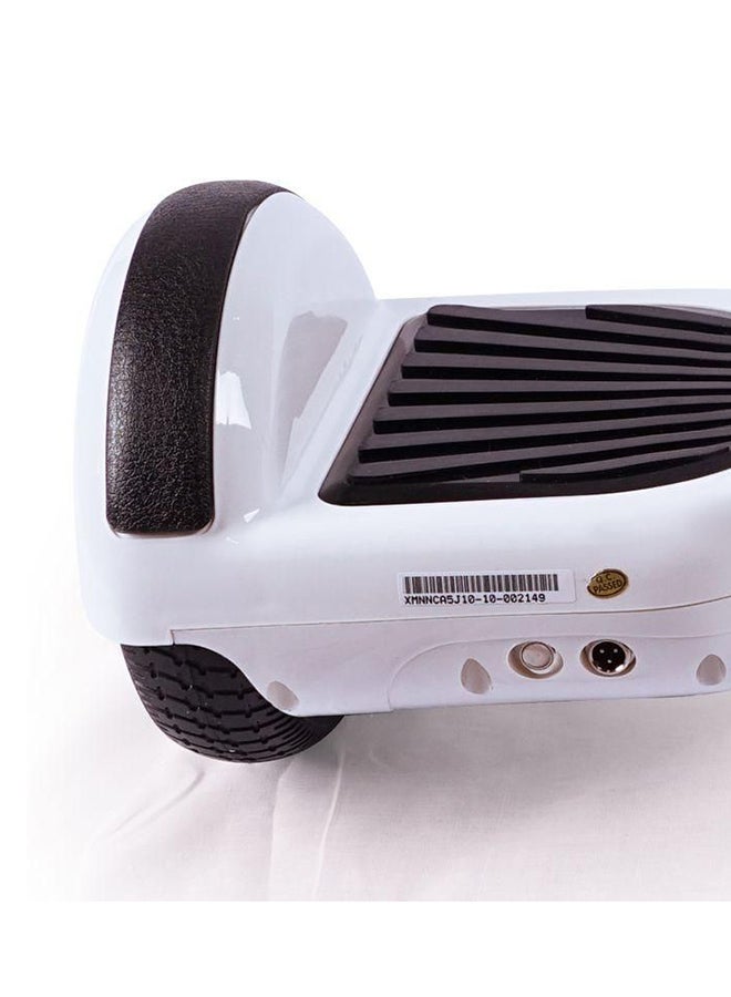 كروني سكوتر كهربائي بعجلتين دي وان سبيد كار سمارت أبيض - Image 4