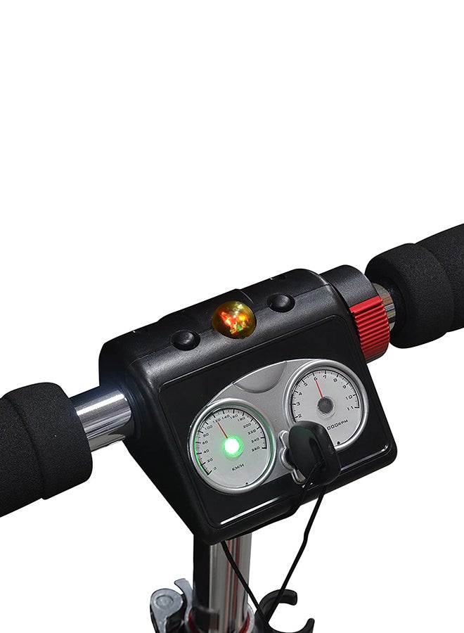 زينك سكوتر رايد أون مطبوع عليه كلمة Interceptor أسود 24x6x16سم - Image 3