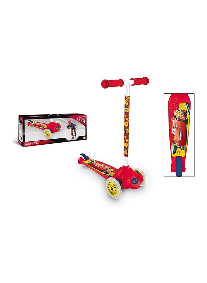 موندو سكوتر تويست أند رول بنقش فيلم "Cars" طراز 18740 متعدد الألوان 58x16x24سم - Image 1