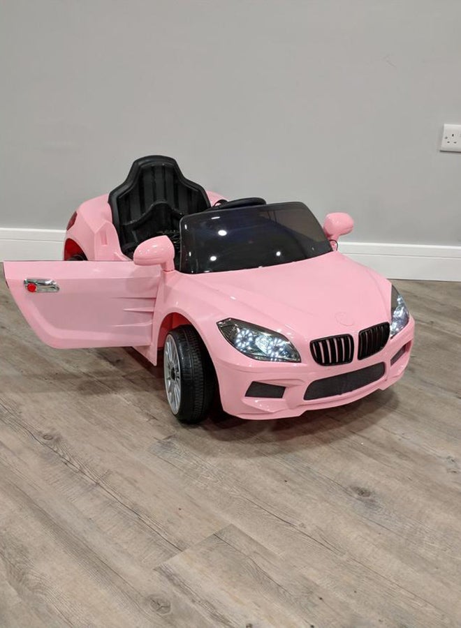 BMW Electric Ride On Car Pink 105x60x50centimeter