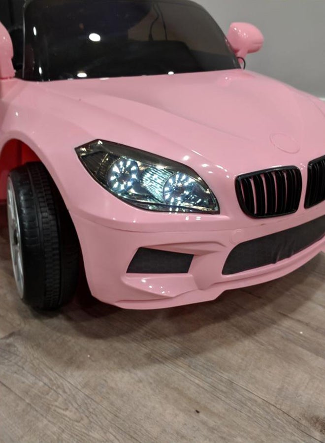 BMW Electric Ride On Car Pink 105x60x50centimeter